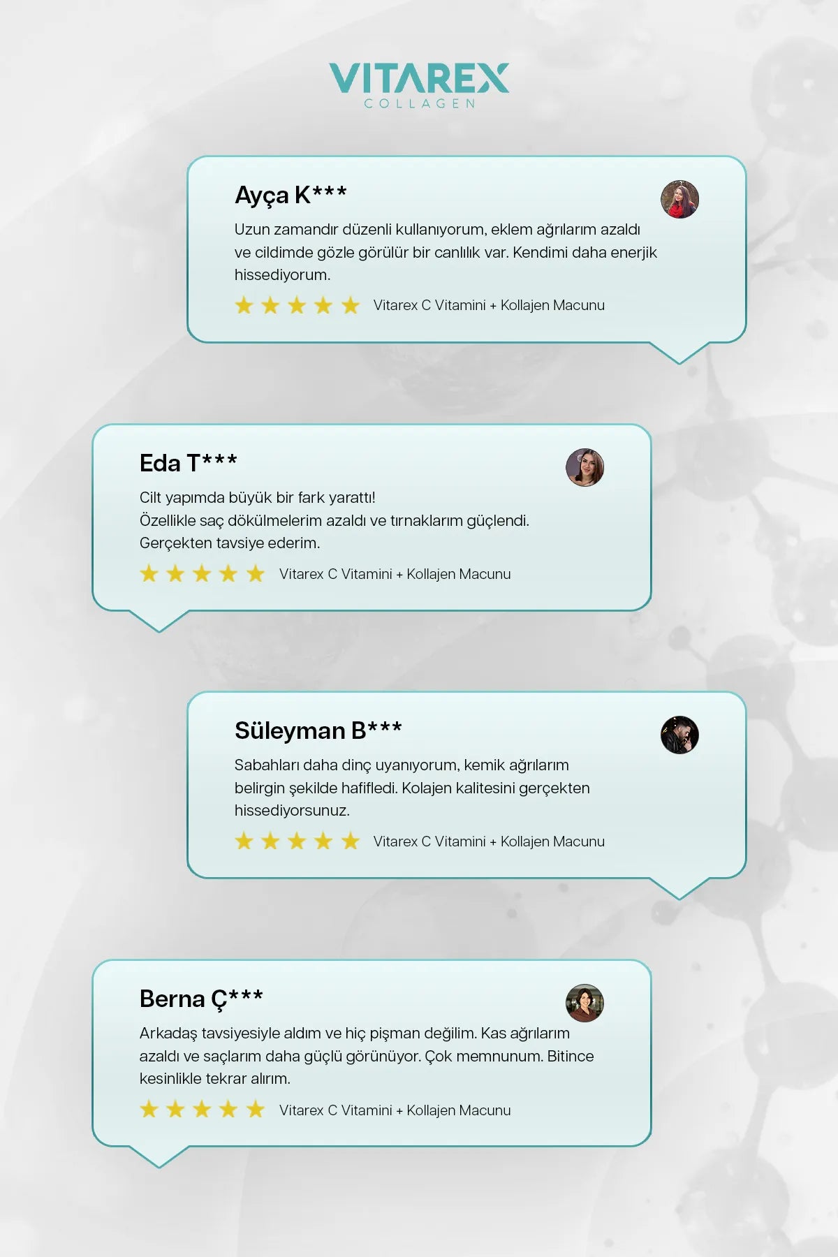 Vitarex Collagen + C Vitamin İçeren Doğal Macun 250 Gr