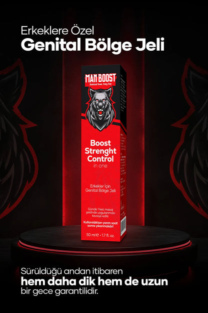 ManBoost Erkeklere Özel Büyütücü Ve Sertleştirici Efsane Krem 50 ML