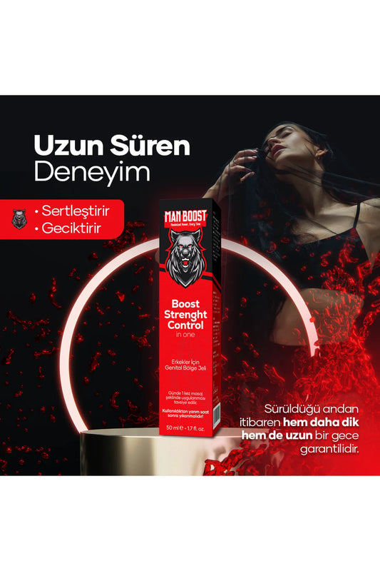 ManBoost Erkeklere Özel Büyütücü Ve Sertleştirici Efsane Krem 50 ML